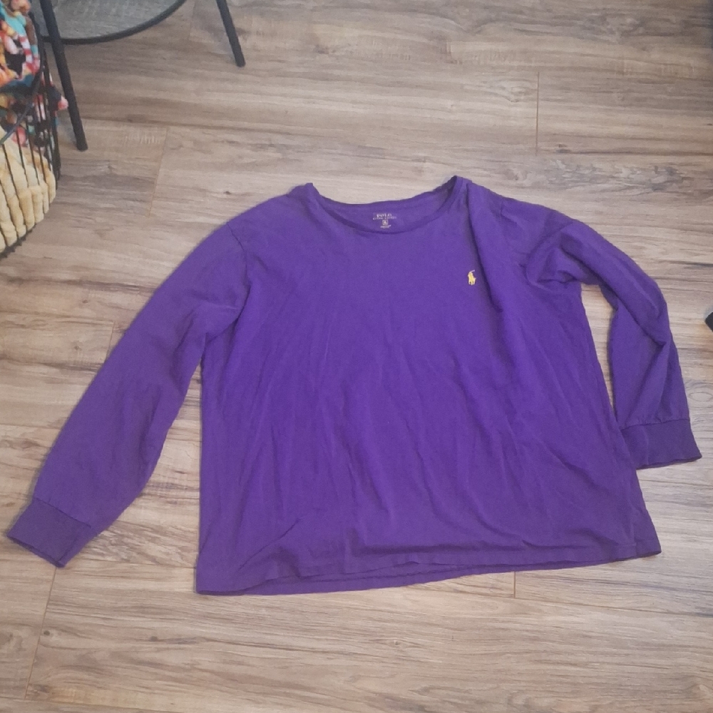 Polo Ralph Lauren Purple Long Sleeve Tee